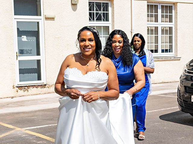 Abeeku and Sherene's Wedding in Usk, Monmouthshire 42
