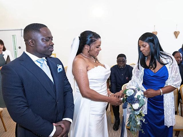 Abeeku and Sherene's Wedding in Usk, Monmouthshire 66