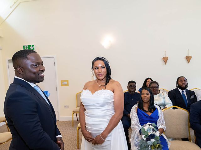 Abeeku and Sherene's Wedding in Usk, Monmouthshire 82