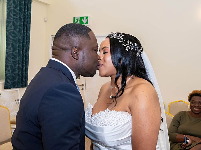 Abeeku and Sherene's Wedding in Usk, Monmouthshire 101