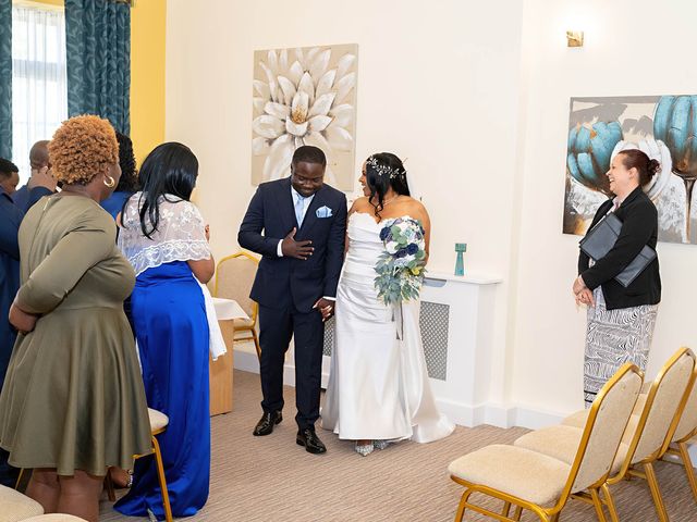 Abeeku and Sherene's Wedding in Usk, Monmouthshire 114