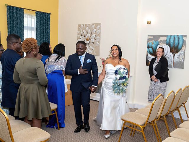 Abeeku and Sherene's Wedding in Usk, Monmouthshire 116