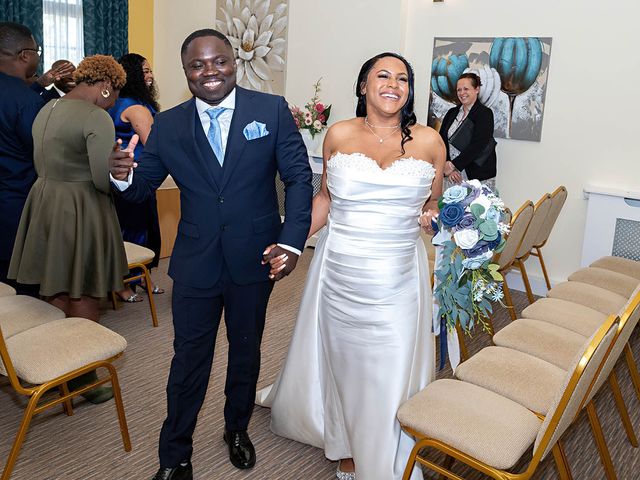 Abeeku and Sherene's Wedding in Usk, Monmouthshire 121