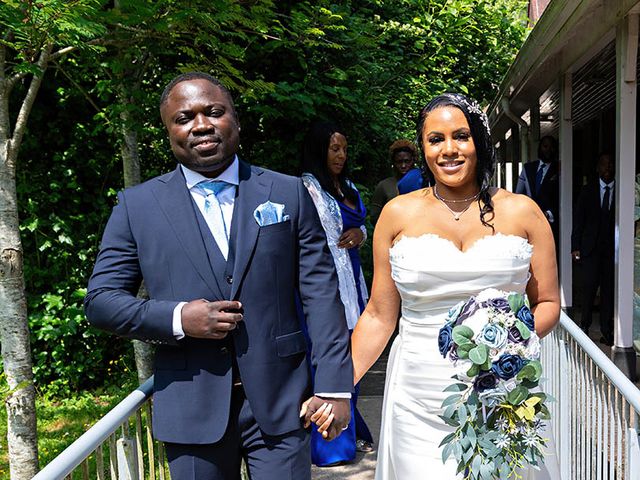 Abeeku and Sherene's Wedding in Usk, Monmouthshire 122