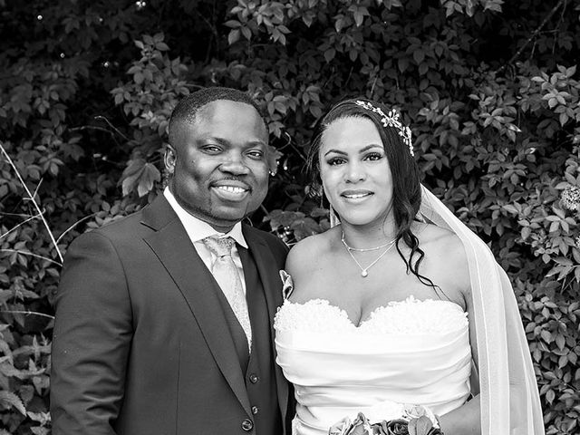 Abeeku and Sherene's Wedding in Usk, Monmouthshire 124