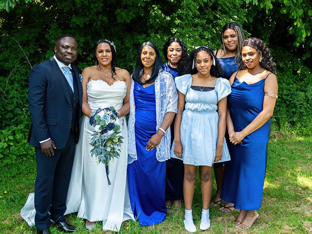 Abeeku and Sherene's Wedding in Usk, Monmouthshire 136
