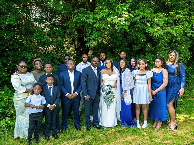 Abeeku and Sherene's Wedding in Usk, Monmouthshire 142