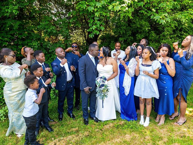 Abeeku and Sherene's Wedding in Usk, Monmouthshire 146