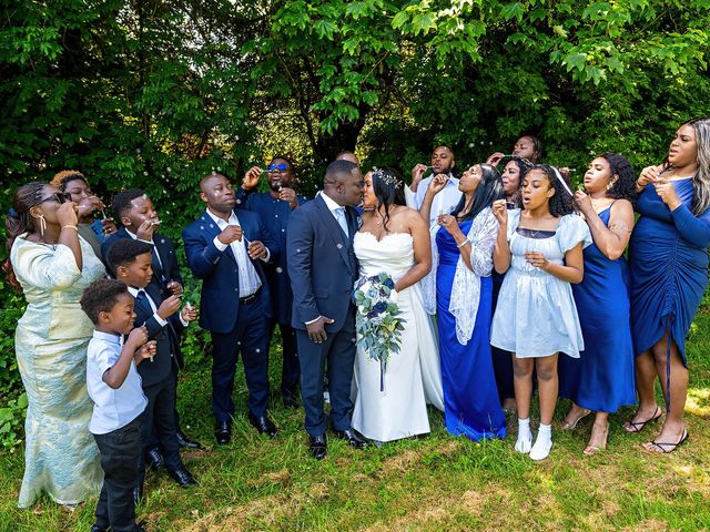 Abeeku and Sherene's Wedding in Usk, Monmouthshire 149