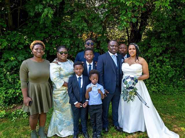 Abeeku and Sherene's Wedding in Usk, Monmouthshire 153