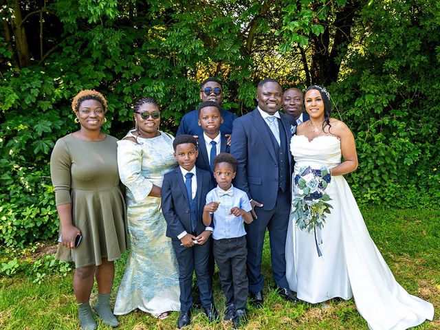 Abeeku and Sherene's Wedding in Usk, Monmouthshire 154