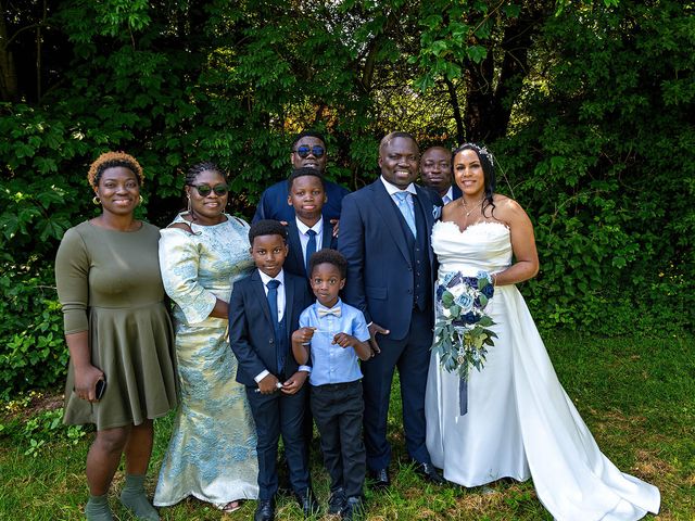 Abeeku and Sherene's Wedding in Usk, Monmouthshire 155