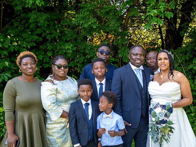 Abeeku and Sherene's Wedding in Usk, Monmouthshire 156