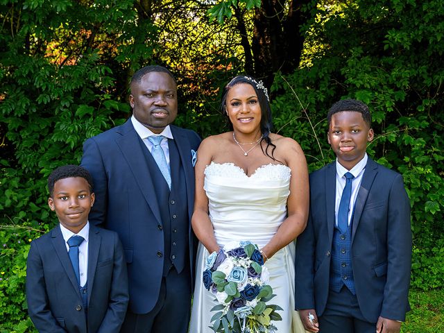 Abeeku and Sherene's Wedding in Usk, Monmouthshire 159