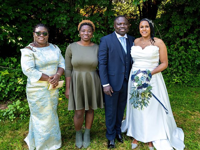 Abeeku and Sherene's Wedding in Usk, Monmouthshire 160