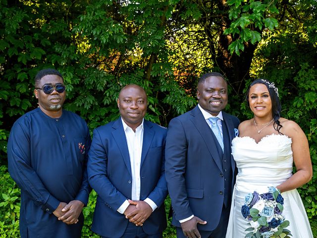 Abeeku and Sherene's Wedding in Usk, Monmouthshire 163