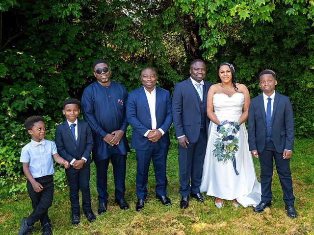 Abeeku and Sherene's Wedding in Usk, Monmouthshire 166
