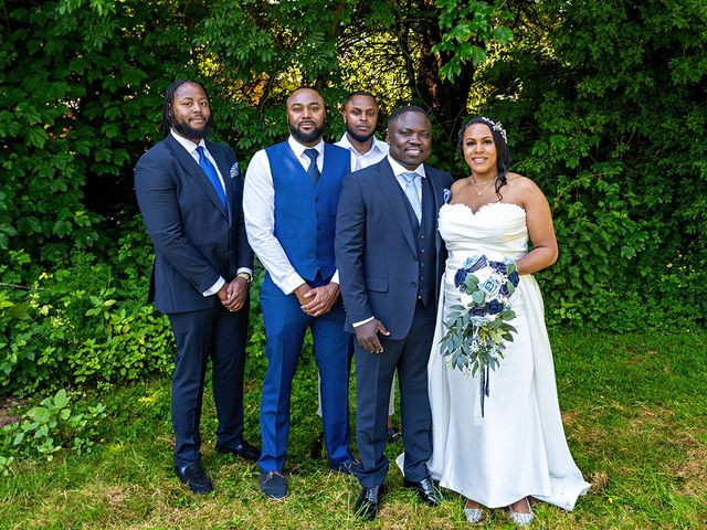 Abeeku and Sherene's Wedding in Usk, Monmouthshire 170