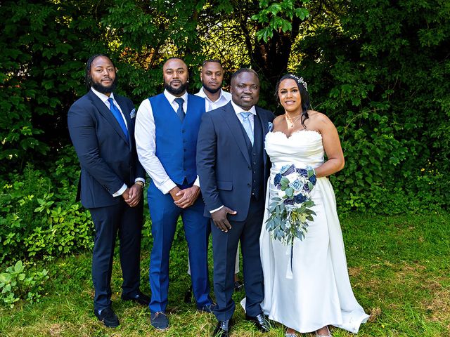 Abeeku and Sherene's Wedding in Usk, Monmouthshire 172