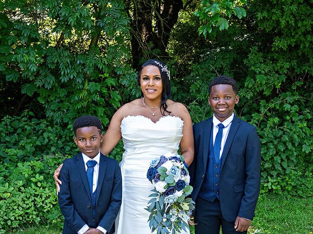 Abeeku and Sherene's Wedding in Usk, Monmouthshire 174