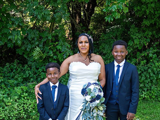 Abeeku and Sherene's Wedding in Usk, Monmouthshire 175