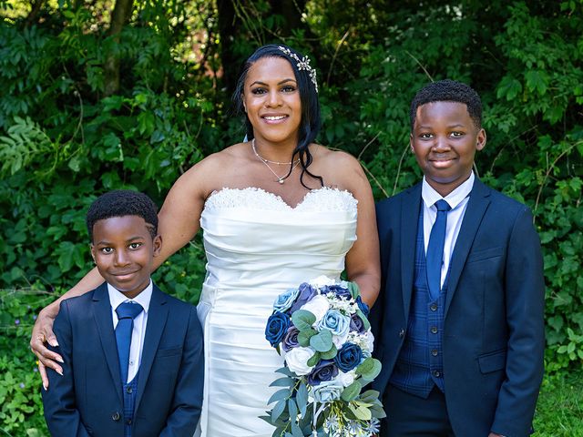 Abeeku and Sherene's Wedding in Usk, Monmouthshire 176