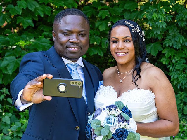 Abeeku and Sherene's Wedding in Usk, Monmouthshire 177