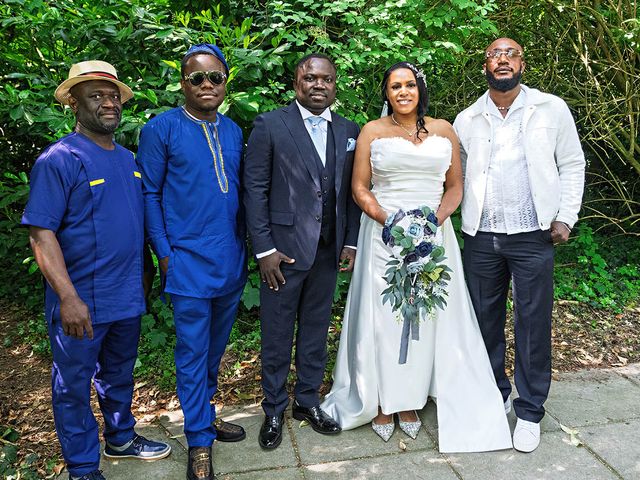 Abeeku and Sherene's Wedding in Usk, Monmouthshire 192