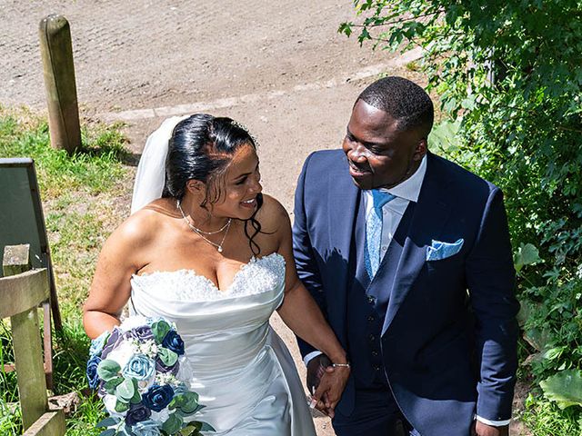 Abeeku and Sherene's Wedding in Usk, Monmouthshire 193
