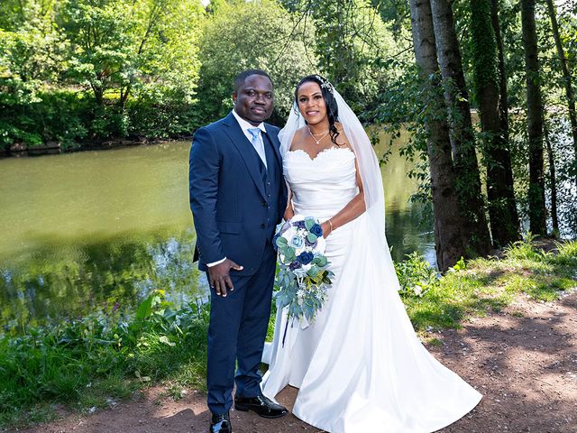 Abeeku and Sherene's Wedding in Usk, Monmouthshire 195