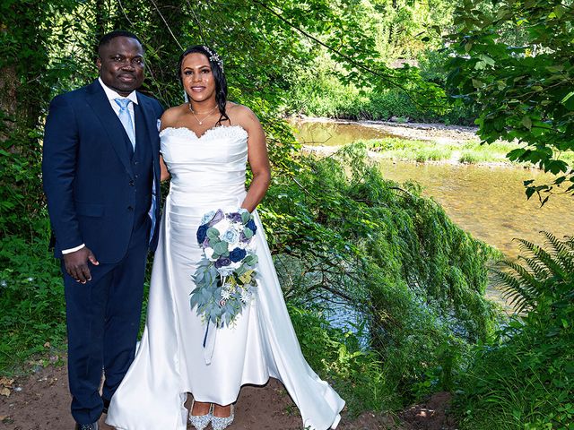 Abeeku and Sherene's Wedding in Usk, Monmouthshire 197