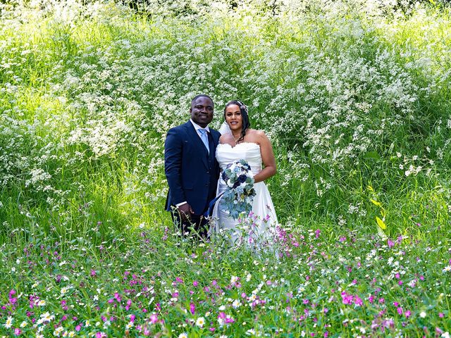 Abeeku and Sherene's Wedding in Usk, Monmouthshire 202