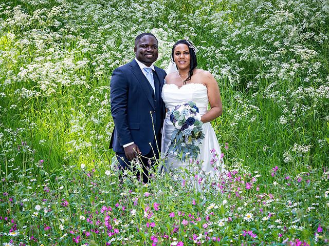 Abeeku and Sherene's Wedding in Usk, Monmouthshire 203