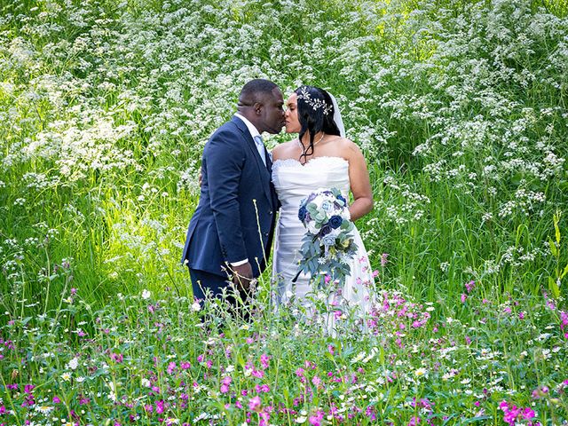 Abeeku and Sherene's Wedding in Usk, Monmouthshire 206