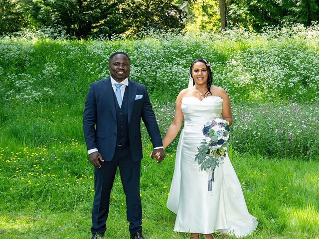 Abeeku and Sherene's Wedding in Usk, Monmouthshire 208
