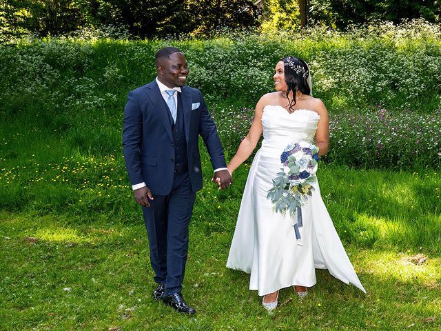 Abeeku and Sherene's Wedding in Usk, Monmouthshire 212