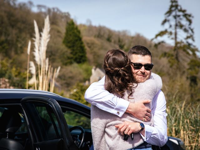 Harry and Kizzie&apos;s Wedding in Limpley Stoke, Somerset 40