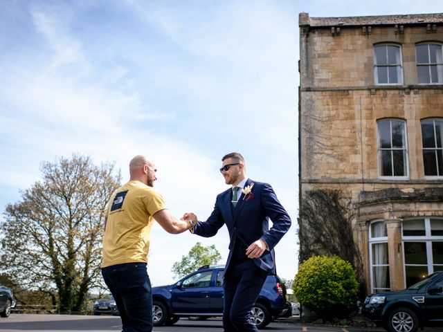 Harry and Kizzie&apos;s Wedding in Limpley Stoke, Somerset 41