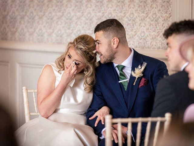 Harry and Kizzie&apos;s Wedding in Limpley Stoke, Somerset 89