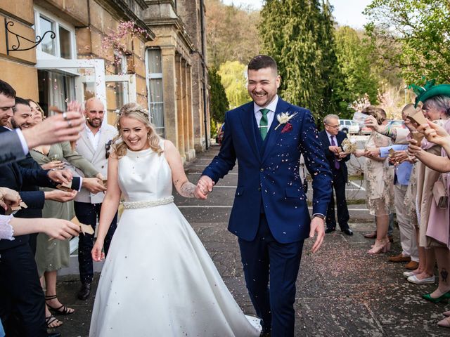 Harry and Kizzie&apos;s Wedding in Limpley Stoke, Somerset 104