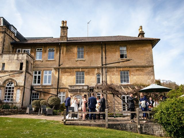 Harry and Kizzie&apos;s Wedding in Limpley Stoke, Somerset 107