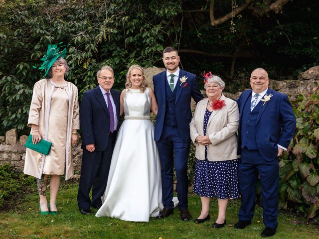 Harry and Kizzie&apos;s Wedding in Limpley Stoke, Somerset 111