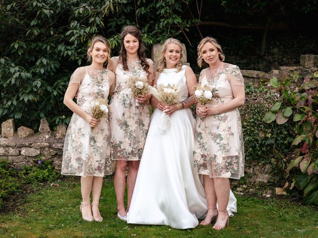 Harry and Kizzie&apos;s Wedding in Limpley Stoke, Somerset 117