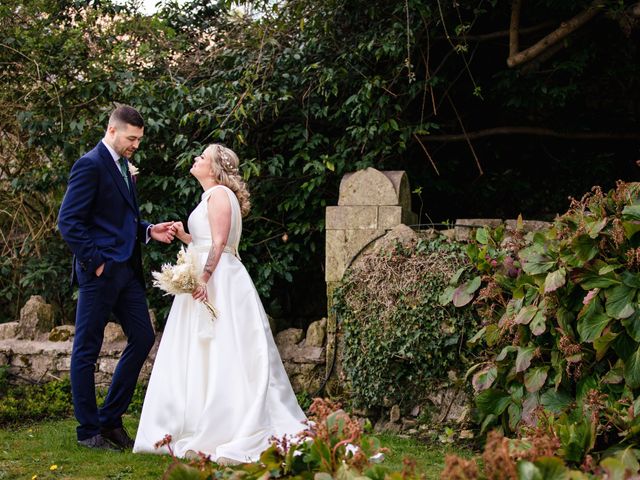 Harry and Kizzie&apos;s Wedding in Limpley Stoke, Somerset 123