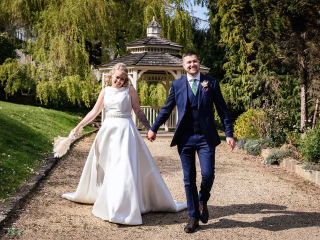 Harry and Kizzie&apos;s Wedding in Limpley Stoke, Somerset 128