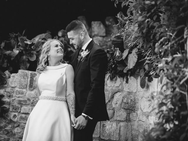 Harry and Kizzie&apos;s Wedding in Limpley Stoke, Somerset 130