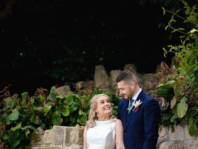 Harry and Kizzie&apos;s Wedding in Limpley Stoke, Somerset 133