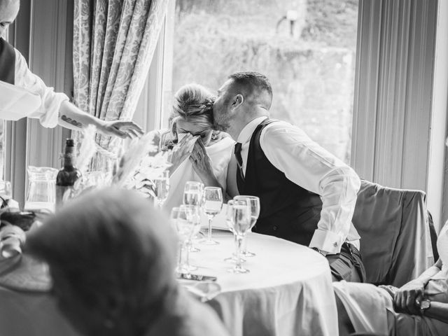 Harry and Kizzie&apos;s Wedding in Limpley Stoke, Somerset 155