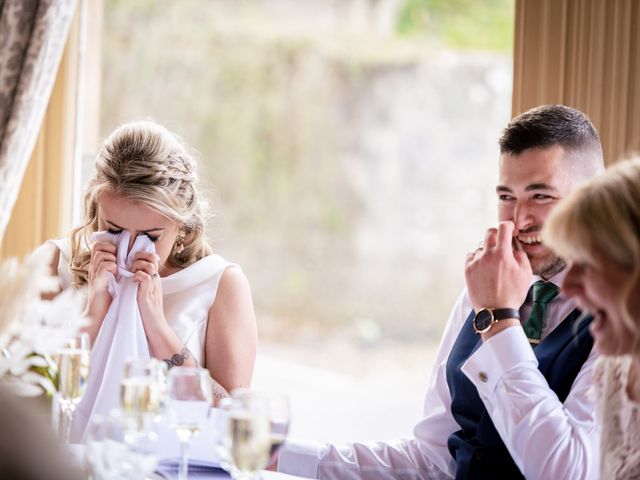 Harry and Kizzie&apos;s Wedding in Limpley Stoke, Somerset 156