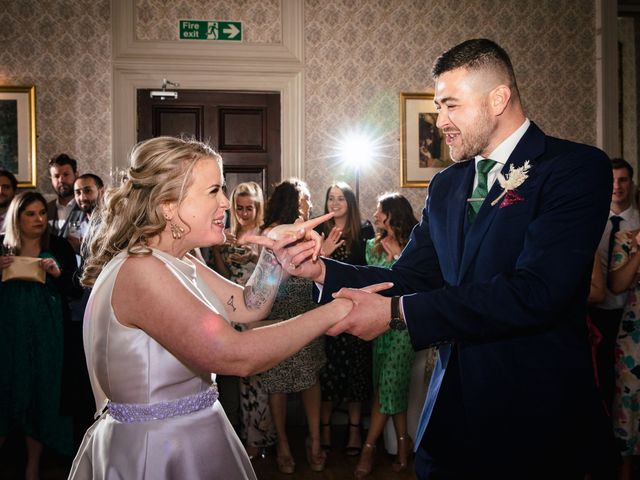 Harry and Kizzie&apos;s Wedding in Limpley Stoke, Somerset 180